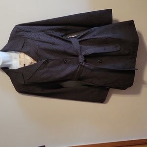 Coat, dark brown Size L